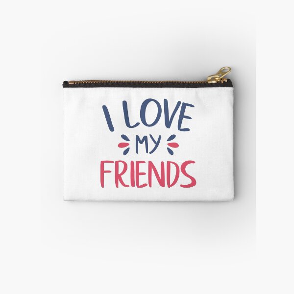 Item preview, I Love My Friends (Red and Blue) designed and sold by FilipeFerreira.