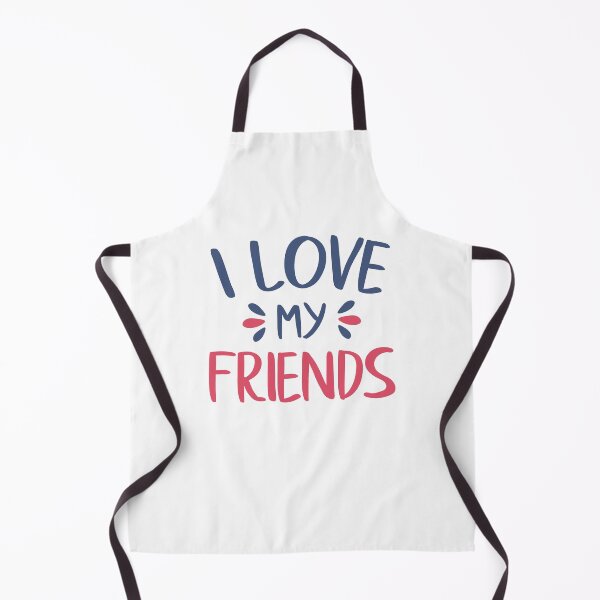 Item preview, I Love My Friends (Red and Blue) designed and sold by FilipeFerreira.