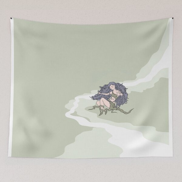 Item preview, Enchanted fairy goddess green, pixie of the sky and moon designed and sold by StudioHinte.