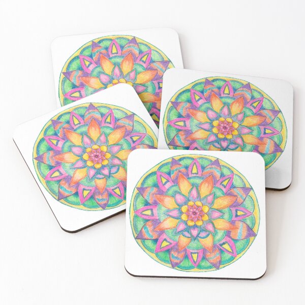 Item preview, Flower Mandala with Real Feathers designed and sold by CarlaBedia.