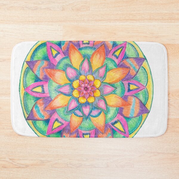 Item preview, Flower Mandala with Real Feathers designed and sold by CarlaBedia.