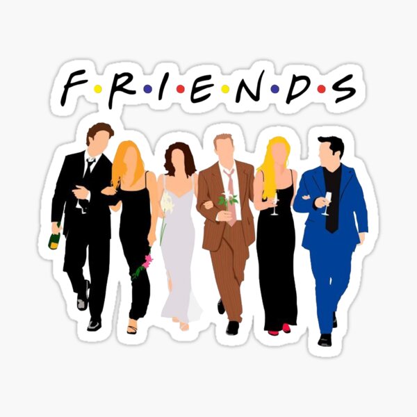 Friends Reunion Stickers Redbubble