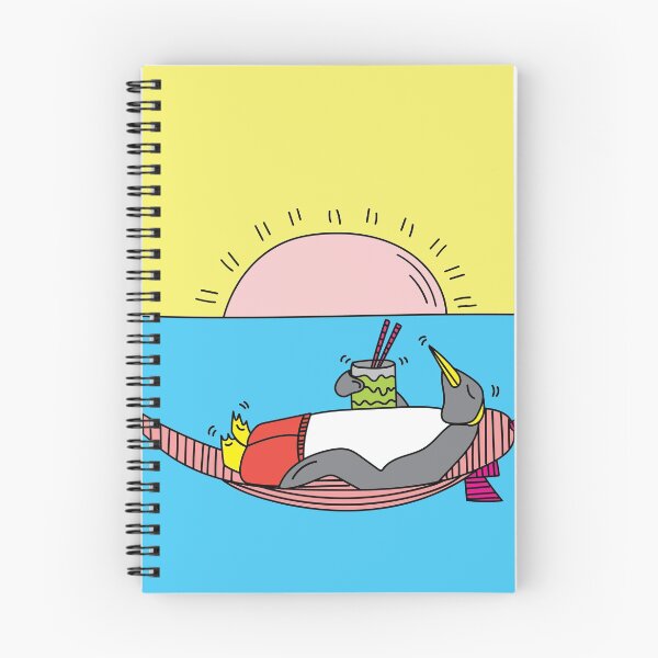 Item preview, Penguin Summer Sunset Vacation designed and sold by flofin.