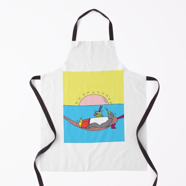 Item preview, Penguin Summer Sunset Vacation designed and sold by flofin.