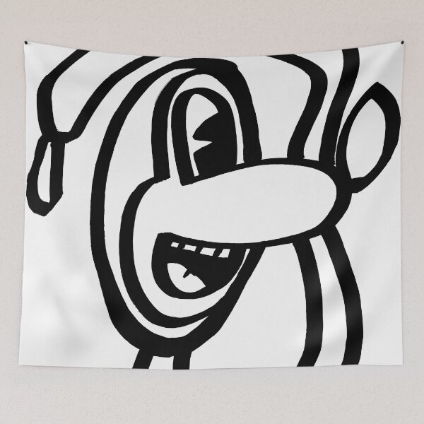 Item preview, BW cartoon figure designed and sold by Rone84.