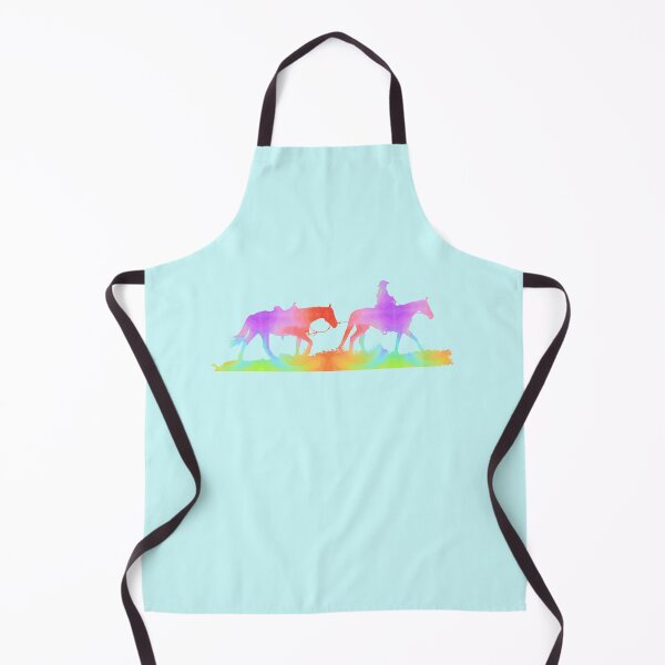 Item preview, More Rainbow Western Horses designed and sold by FaithAndForest.