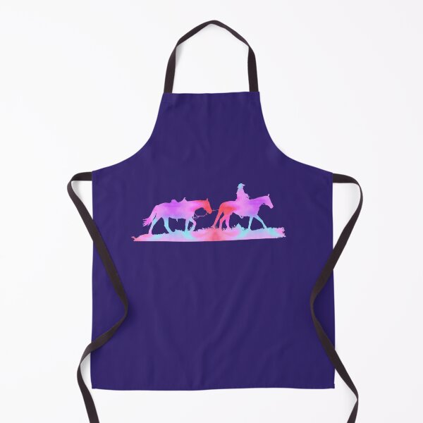 Item preview, Pink Blue Purple Western Horses designed and sold by FaithAndForest.
