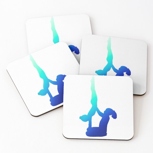 Item preview, A women’s pair doing handstand on knees designed and sold by lauren alanna's shop :).