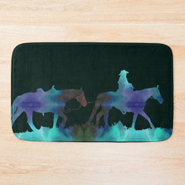 Item preview, Dark Galaxy Western Horses designed and sold by FaithAndForest.