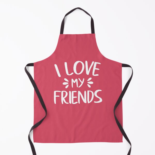 Item preview, I Love My Friends (White) designed and sold by FilipeFerreira.
