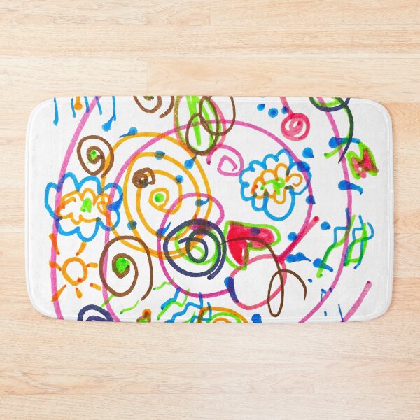 Item preview, cute Graffiti Doodling prank drawing designed and sold by CURIOUsDADA.