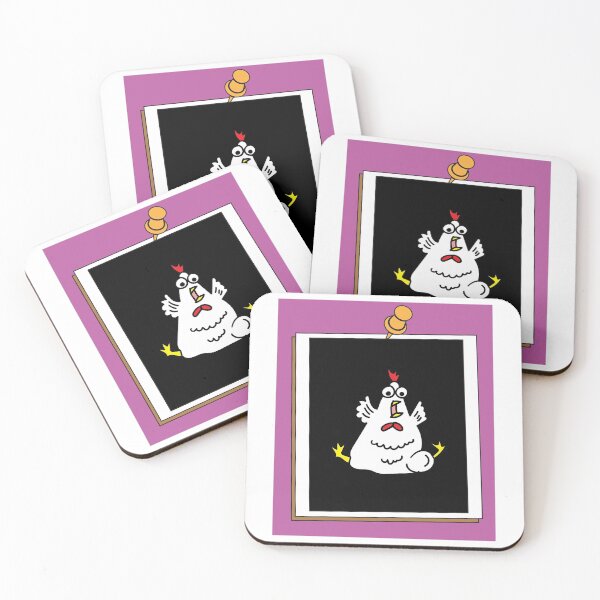 Item preview, Crazy Chickens Funny Chicken designed and sold by flofin.