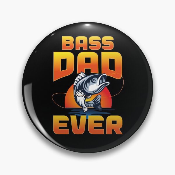 Item preview, Best Dad Ever, Bass Dad Ever, Fishing Fathers Day Present designed and sold by InkyJack.