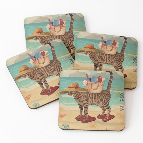 Item preview, Bengal Cat GiftBeach Life Sandy Toes designed and sold by Douglafa.