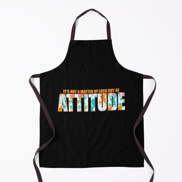 Item preview, Motivational Quotes, it's not a matter of luck but of attitude designed and sold by MeroniGDesign.