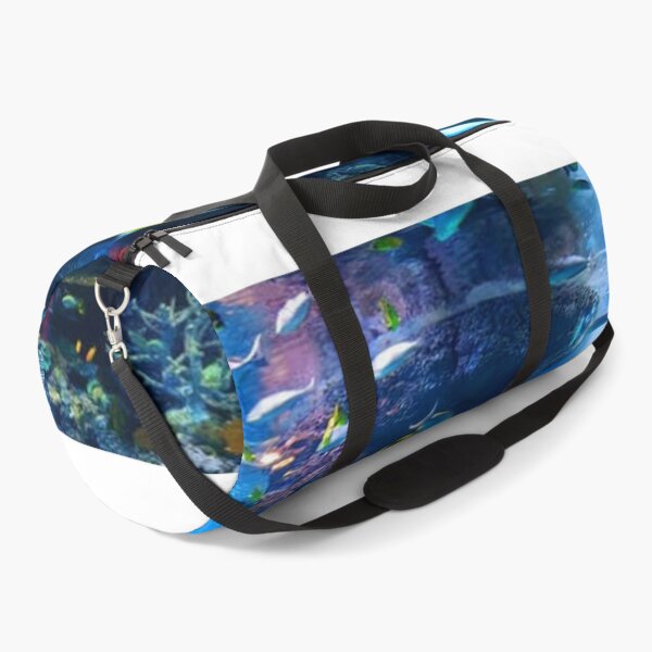 tropical aquarium Duffle Bag