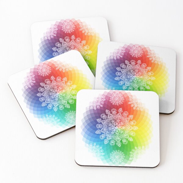 Item preview, Rainbow Mandala designed and sold by Pooja-Alva.