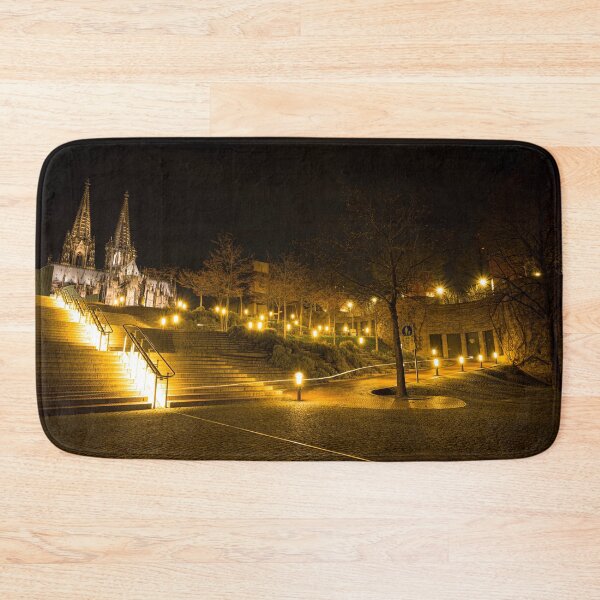 Item preview, Rhine bank to the cathedral level at night designed and sold by Markus Holsträter.
