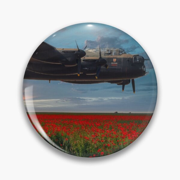 Item preview, Lancaster Bomber Returning at Sunset designed and sold by derekbeattie.
