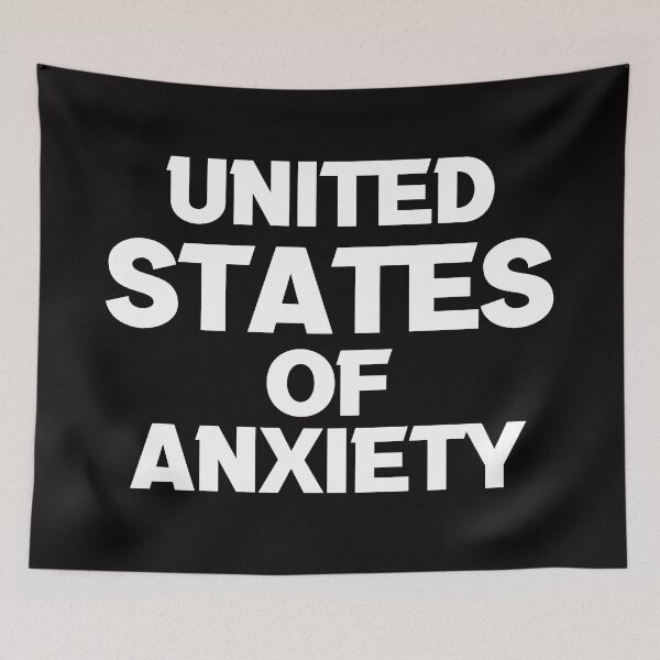 Item preview, United States Of Anxiety designed and sold by wiggy38.