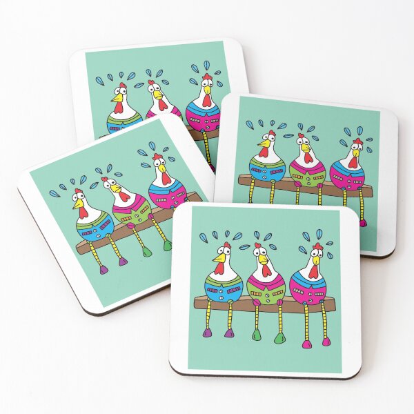 Item preview, Crazy Chickens Funny Chicken designed and sold by flofin.
