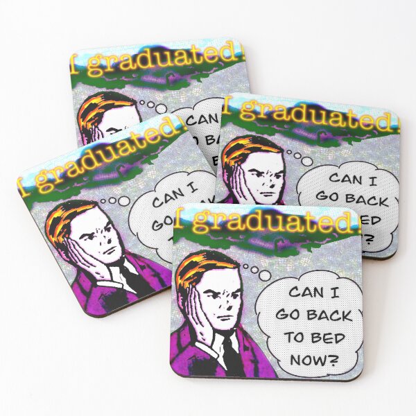 Item preview, I graduated! Can I go back to bed now? designed and sold by spinolator.