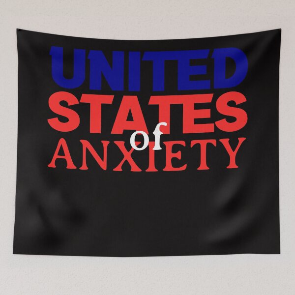 Item preview, United States Of Anxiety designed and sold by wiggy38.