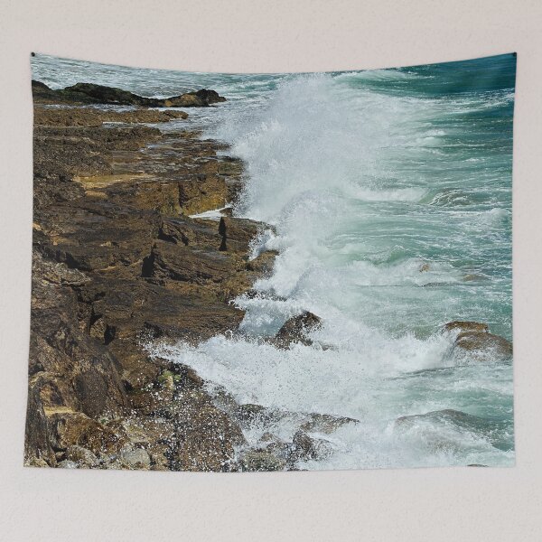 Item preview, Rocky Seashore Waves Seascape 2 designed and sold by worldways.