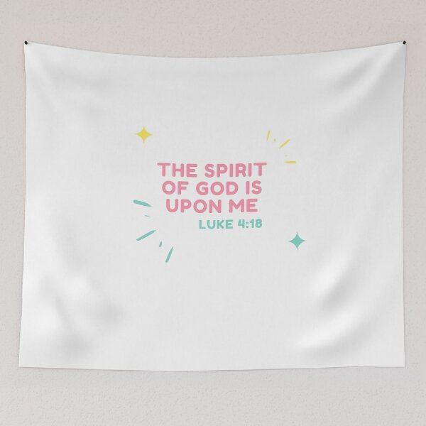 Item preview, Luke 4:18 | The Spirit of God is Upon Me designed and sold by LoveGen.