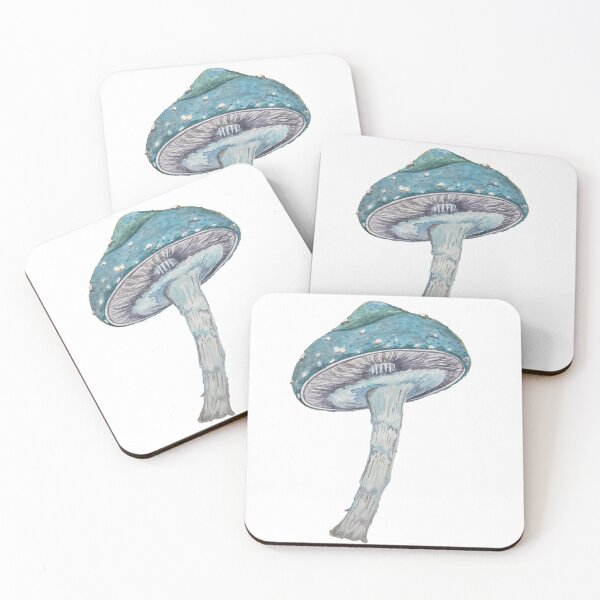 Item preview, Blue Mushroom  designed and sold by khjelmar.