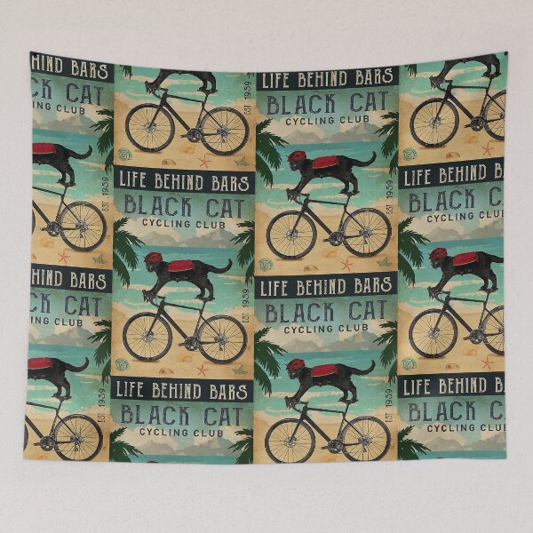 Item preview, Cycling Black Cat Gift designed and sold by Douglafa.