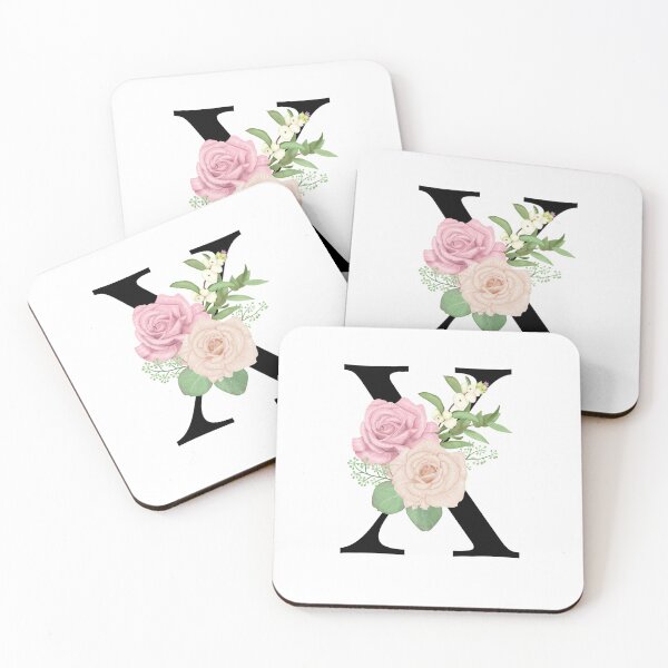 Item preview, Floral X Monogram designed and sold by starrylite.