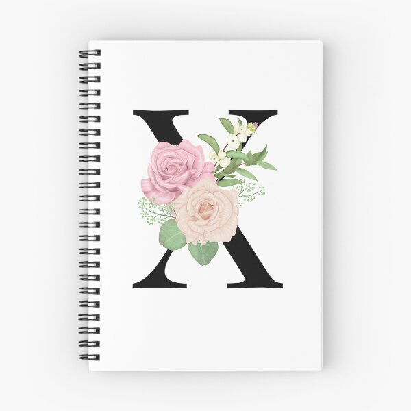 Item preview, Floral X Monogram designed and sold by starrylite.