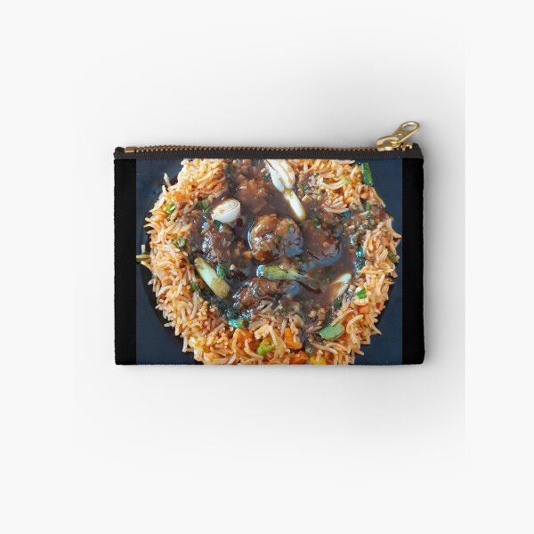 Item preview, Food is my love language. Manchurian Rice Bowl. Food Photography designed and sold by TheGoToStore.