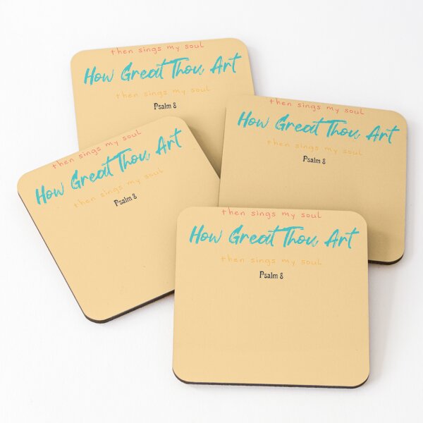 Item preview, How great Thou art Psalm 8 designed and sold by Nickadon.