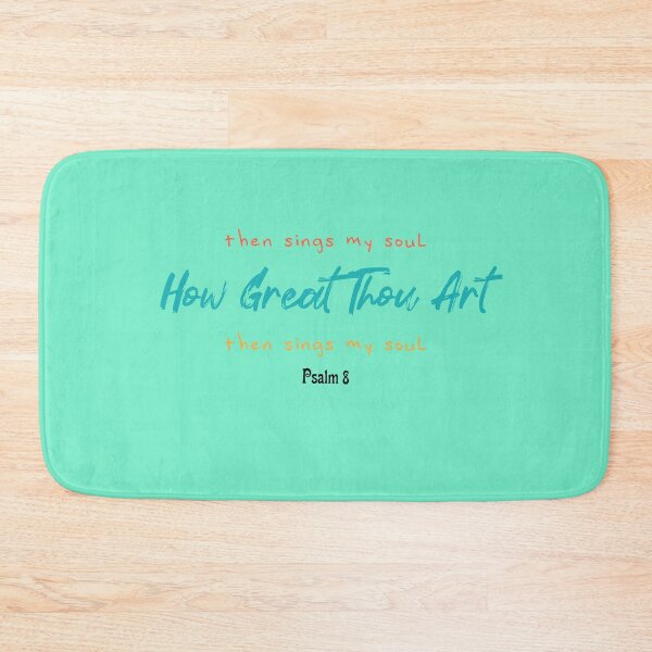 Item preview, How great Thou art Psalm 8 designed and sold by Nickadon.