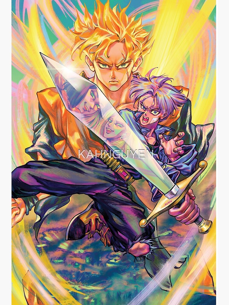 Dragon Ball z Manga page - Gohan Art Board Print by Hierax