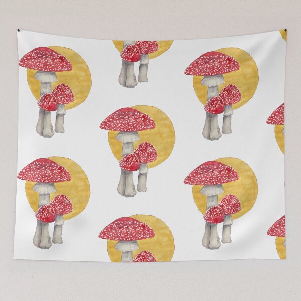 Item preview, Red Mushroom Moon designed and sold by khjelmar.