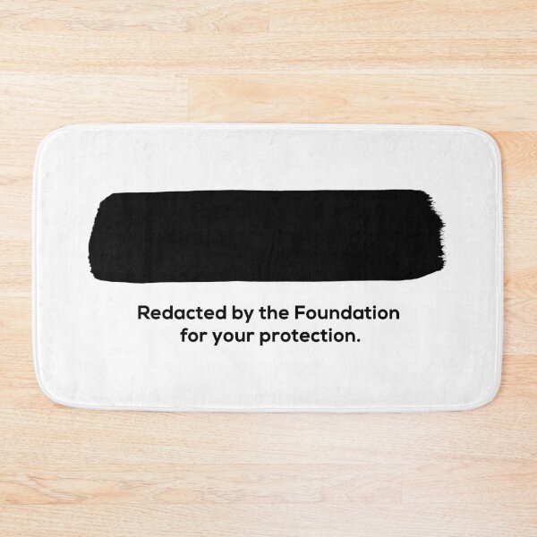 Item preview, Redacted For Your Protection Text designed and sold by ToadKingStudios.