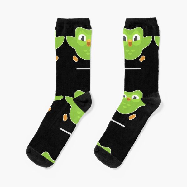 Nettes Duolingo Vogel-T-Shirt Socken