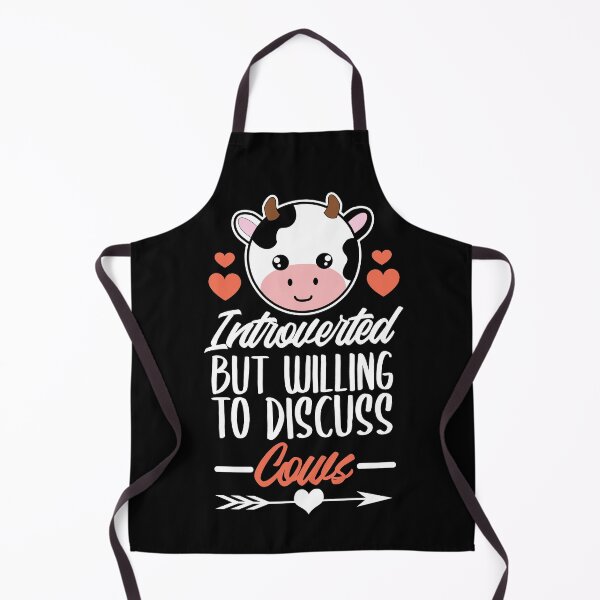 Item preview, Introverted but willing to discuss cows designed and sold by MYNAMEISSSOZI.