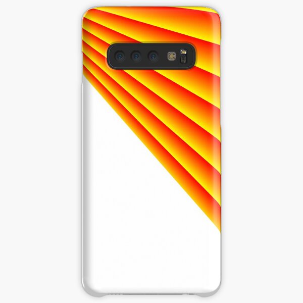 Linear Scalar Vector Orange Crush Samsung Galaxy Snap Case