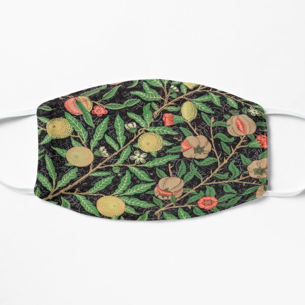 Fruits pattern,Lemon and pomegranate 1862 Flat Mask