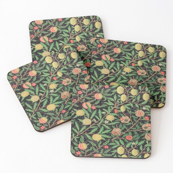Item preview, Fruits pattern,Lemon and pomegranate 1862 designed and sold by EmotionArt.