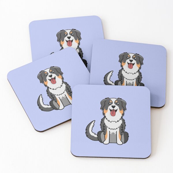 Item preview, Cute Kawaii Australian Shepherd Aussie  designed and sold by HappyTees Lab.
