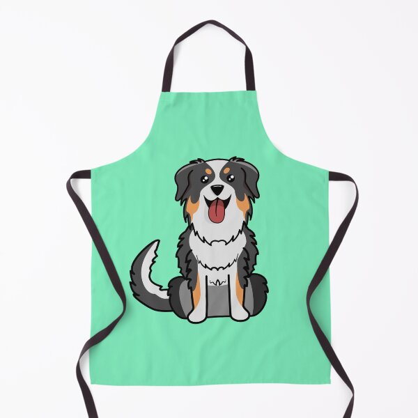 Item preview, Cute Kawaii Australian Shepherd Aussie designed and sold by HappyTees Lab.