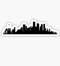 Pegatina Boston Skyline