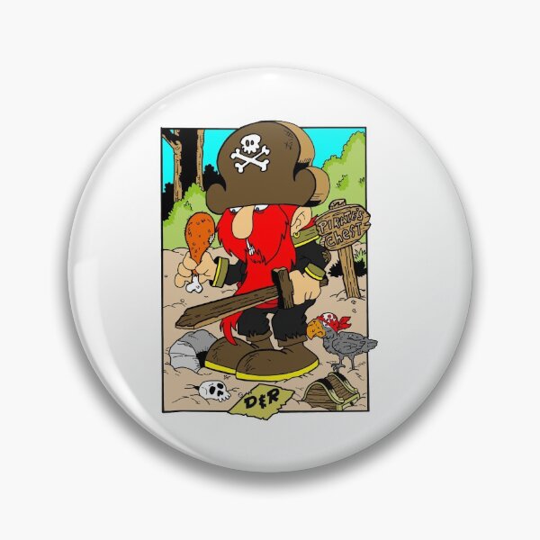 Item preview, THE LEGEND OF LONG BEARD THE PIRATE AND CEMENT PETE UNCOVERED TREASURE T-SHIRT designed and sold by wacko41.