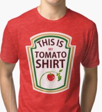 THIS IS MY TOMATO SHIRT Tri-blend T-Shirt