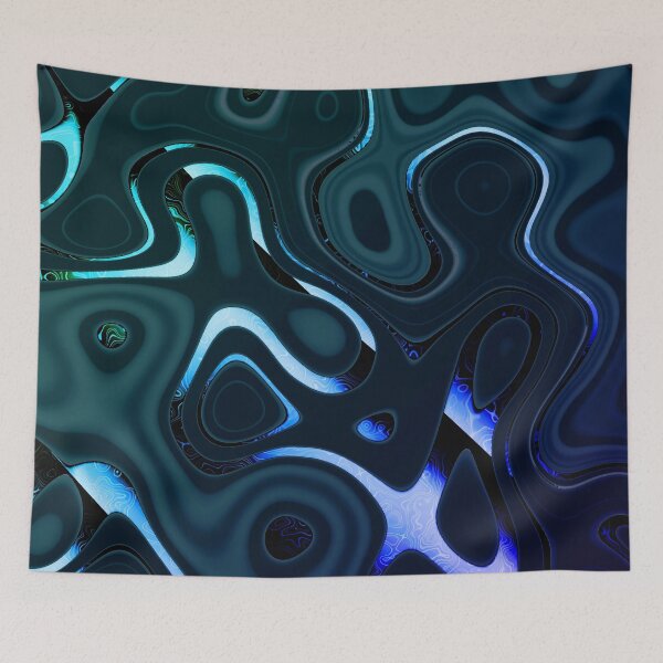 Artikelvorschau, Alien Skins Cyan Blue Schillern entworfen und verkauft von Thecolorschemer.